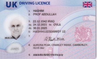 2 Driving Licence